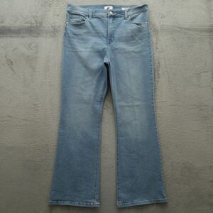 Jessica Simpson Jeans Women's Size 16 Blue High-Rise Flare Denim 32" Inseam